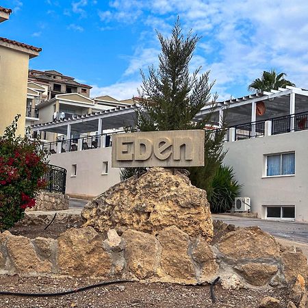 KoniaEden Blue-Horizon 1B, Paphos, Sea View, Poolアパートメント エクステリア 写真